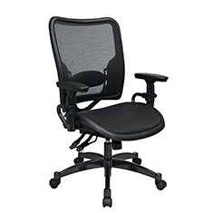 Dual Function Ergonmic Airgrid Chair Front