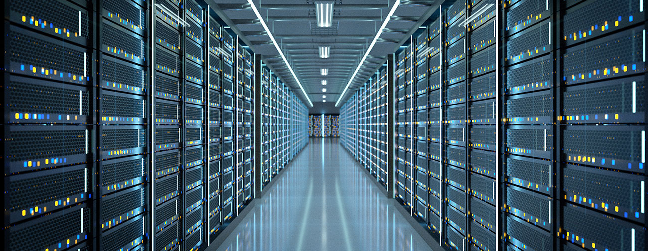 data center infrastructure rendering